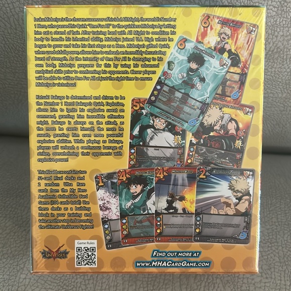 My hero academia 2 player rival box - Picture 2 of 8